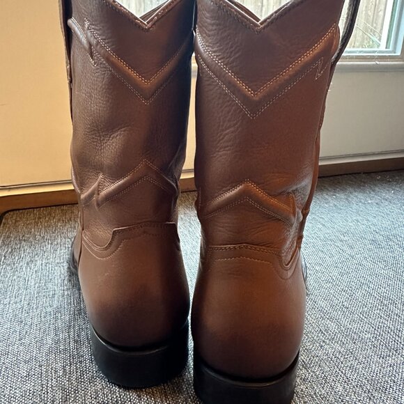 Cuero "The Austin" Men's Cowboy Roper Boots - Picture 5 of 8